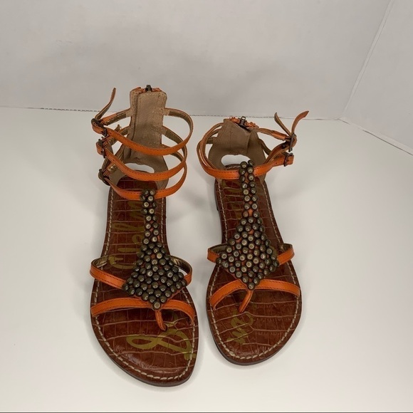 Sam Edelman embellished sandals. - Picture 3 of 8